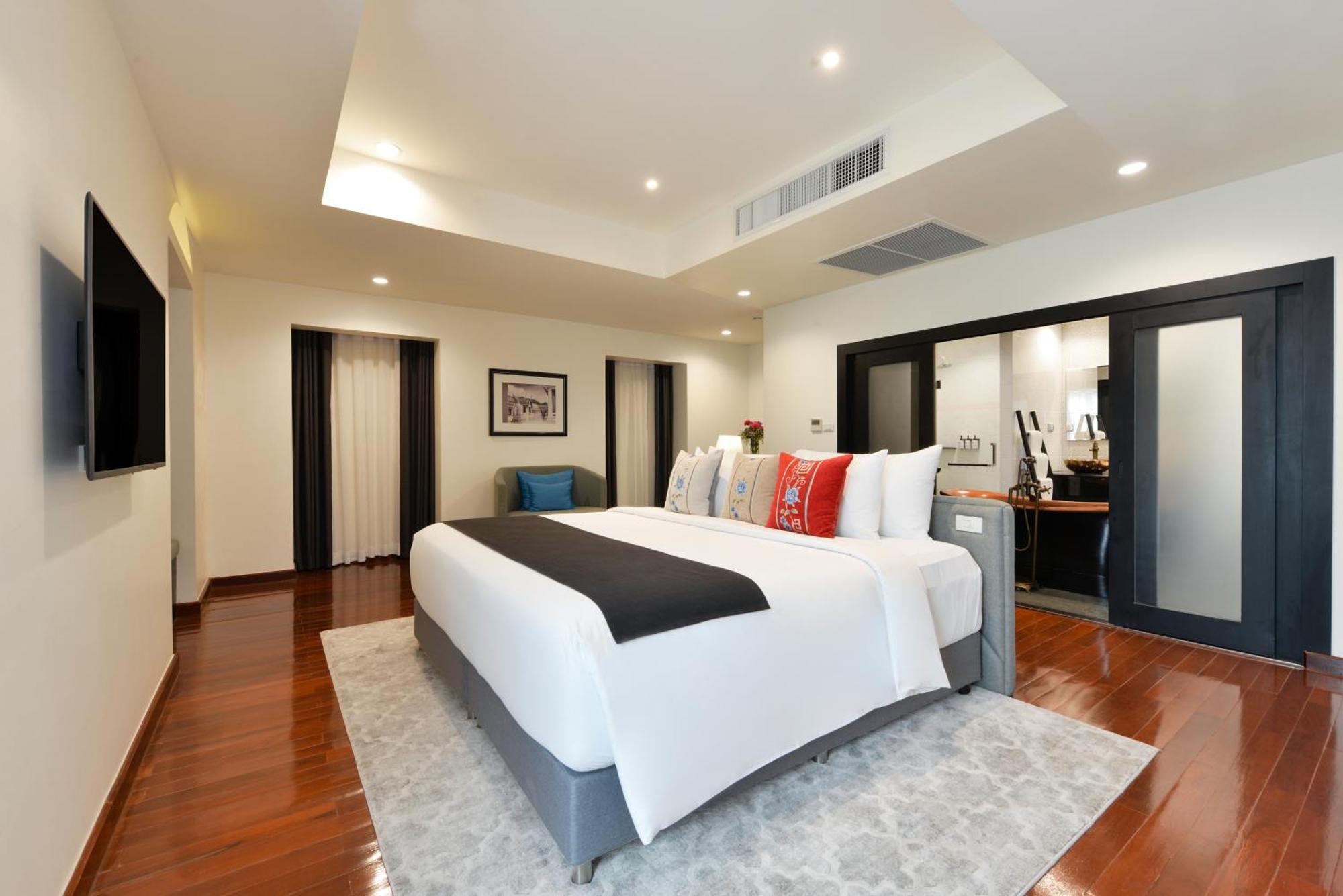 Villa De Pranakorn Μπανγκόκ Εξωτερικό φωτογραφία A bedroom at the hotel