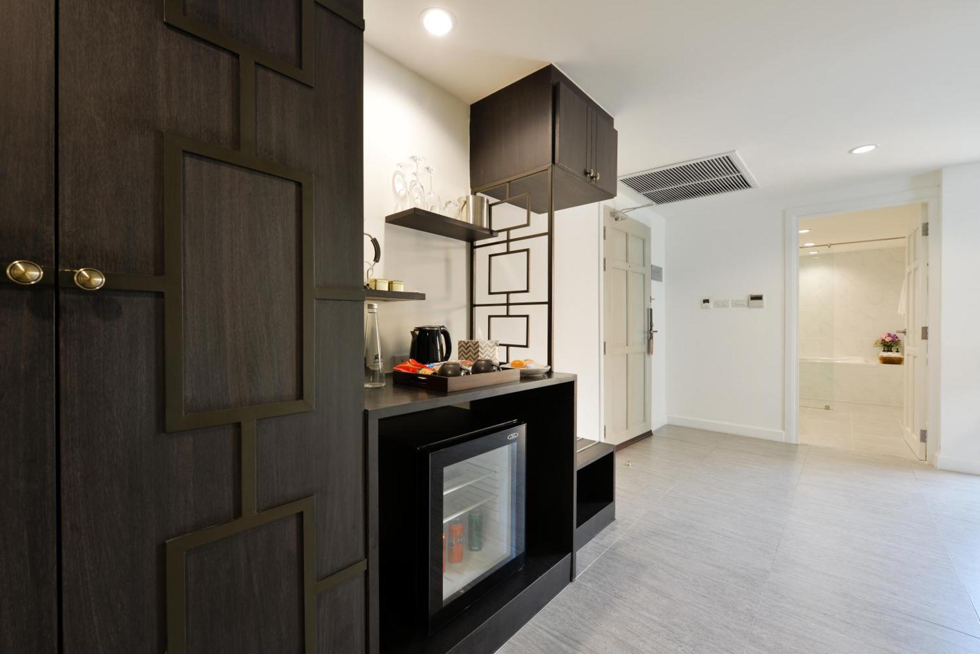 Villa De Pranakorn Μπανγκόκ Εξωτερικό φωτογραφία A kitchen in a serviced apartment